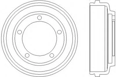Тормозной барабан HELLA PAGID купить