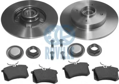 Комплект тормозов, дисковый тормозной механизм RUVILLE купить