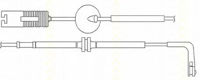Сигнализатор, износ тормозных колодок TRISCAN купить