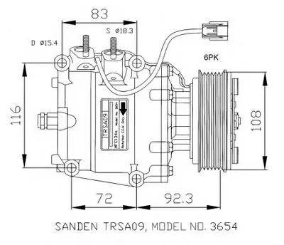 Компрессор, кондиционер NRF купить