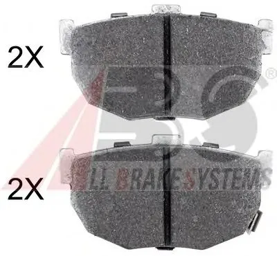 Комплект тормозных колодок, дисковый тормоз SPORTLINE A.B.S. купить