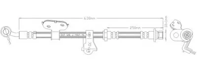 Тормозной шланг REMKAFLEX купить