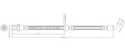 Тормозной шланг REMKAFLEX купить