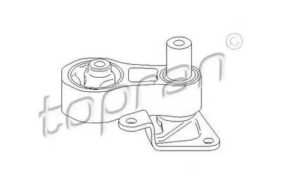 Подвеска, ступенчатая коробка передач TOPRAN купить