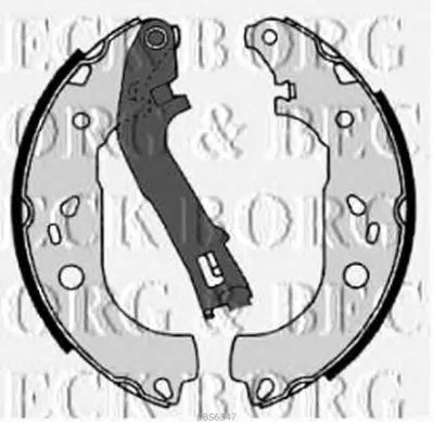 Комплект тормозных колодок BORG & BECK купить