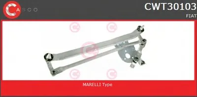 Система тяг и рычагов привода стеклоочистителя GENUINE SERIES CASCO купить