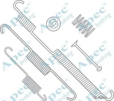 Комплектующие, тормозная колодка APEC braking купить