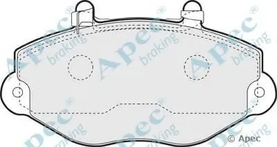 Комплект тормозных колодок, дисковый тормоз APEC braking купить