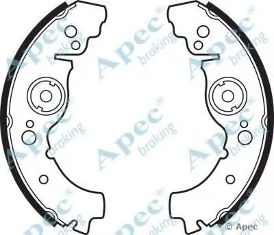 Тормозные колодки APEC braking купить