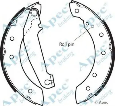 Тормозные колодки APEC braking купить