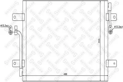 Конденсатор, кондиционер STELLOX купить