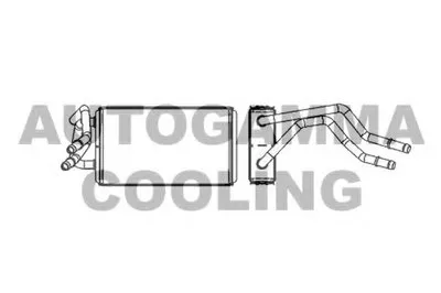 Теплообменник, отопление салона AUTOGAMMA купить