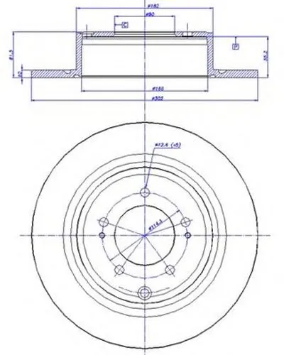 Тормозной диск CAR купить