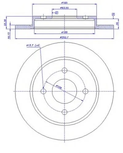 Тормозной диск CAR купить
