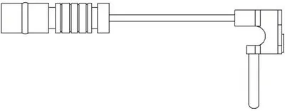 Сигнализатор, износ тормозных колодок KAWE купить