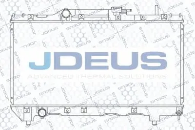 Радиатор, охлаждение двигателя JDEUS купить
