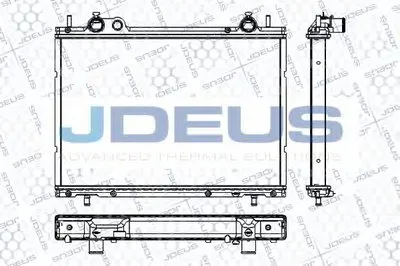 Радиатор, охлаждение двигателя JDEUS купить