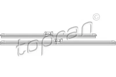 Щетка стеклоочистителя PREMIUM BRAND TOPRAN купить