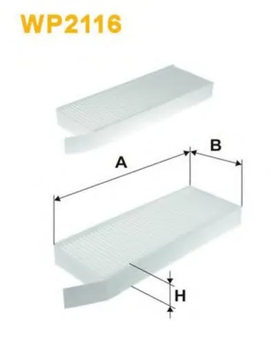 Фильтр, воздух во внутренном пространстве WIX FILTERS купить