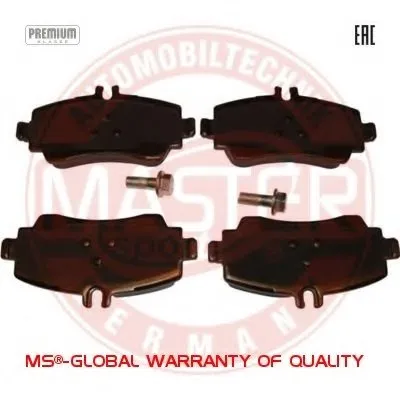 Комплект тормозных колодок, дисковый тормоз Anti-Noise MASTER-SPORT купить