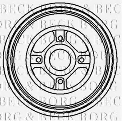 Тормозной барабан BORG & BECK купить