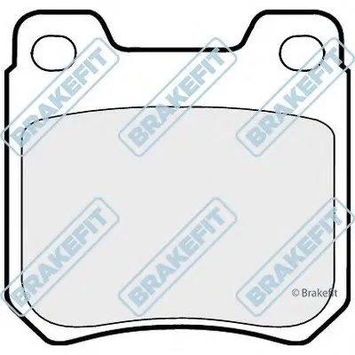 Комплект тормозных колодок, дисковый тормоз Brake Fit APEC braking купить