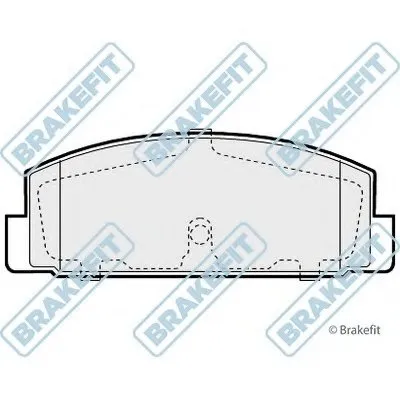 Комплект тормозных колодок, дисковый тормоз Brake Fit APEC braking купить