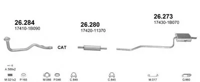 Система выпуска ОГ POLMO купить