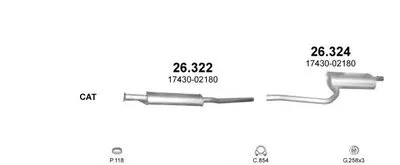 Система выпуска ОГ POLMO купить