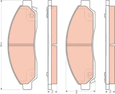Комплект тормозных колодок, дисковый тормоз Dr!ve+ купить