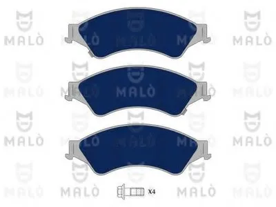 Комплект тормозных колодок, дисковый тормоз MALÒ купить