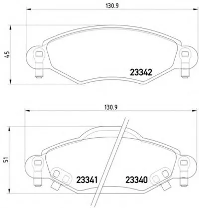 Комплект тормозных колодок, дисковый тормоз HELLA купить