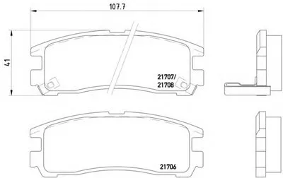 Комплект тормозных колодок, дисковый тормоз HELLA купить