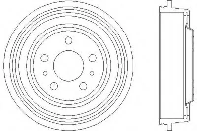Тормозной барабан HELLA купить