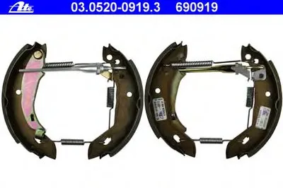 Комплект тормозных колодок Original ATE TopKit ATE купить