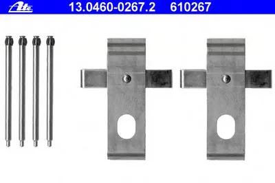Комплектующие, колодки дискового тормоза ATE купить