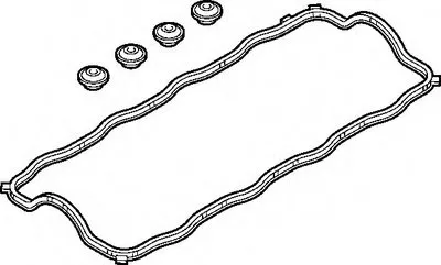 Комплект прокладок, крышка головки цилиндра ELRING купить