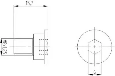 Болт, диск тормозного механизма HELLA PAGID купить