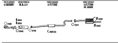 Система выпуска ОГ WALKER купить