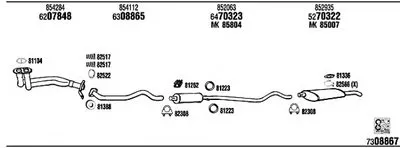 Система выпуска ОГ WALKER купить