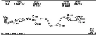 Система выпуска ОГ WALKER купить