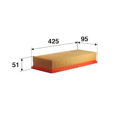 Воздушный фильтр VALEO купить