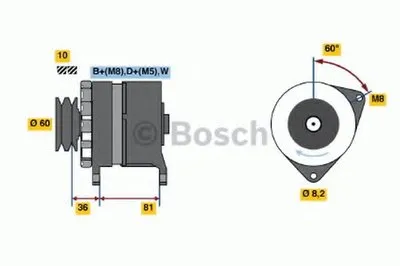 Генератор BOSCH купить
