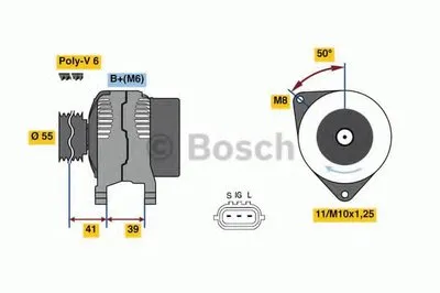 Генератор BOSCH купить