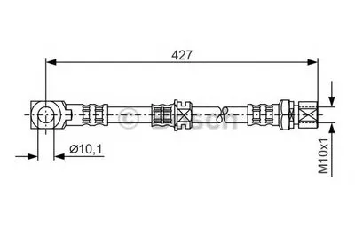 Тормозной шланг BOSCH купить