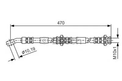 Тормозной шланг BOSCH купить