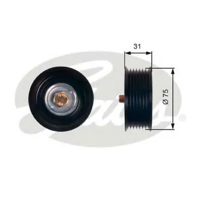 Паразитный / ведущий ролик, поликлиновой ремень DriveAlign® GATES купить