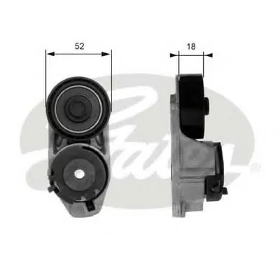 Натяжной ролик, поликлиновой  ремень DriveAlign® GATES купить