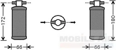 Осушитель, кондиционер VAN WEZEL купить