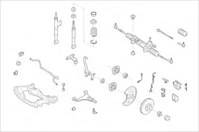 Подвеска колеса MONROE купить